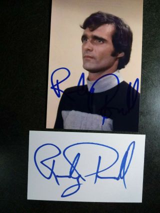 Randy Powell Hand Signed Autograph 4x6 Photo & 3x5 Card - Logan 