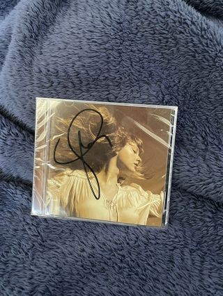 Taylor Swift Fearless Signed Cd