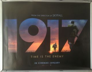Cinema Poster: 1917 2020 (advance Quad) Colin Firth Benedict Cumberbatch