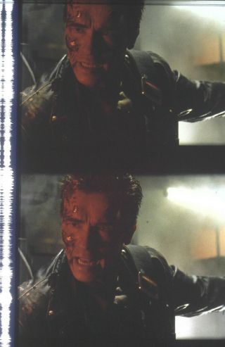 Terminator 2 35mm Film Cell Display 10 " X 8 "