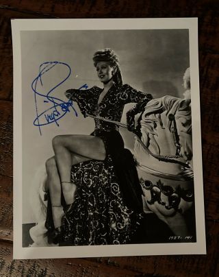 Ginger Rogers Signed Authentic 8x10 Photo