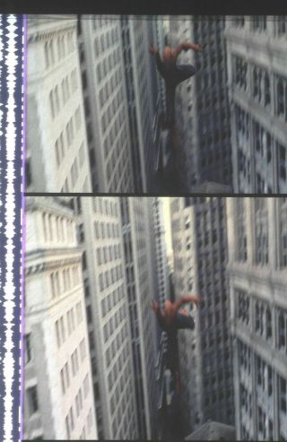 Spiderman 2 35mm Film Cell Display 10 " X 8 "