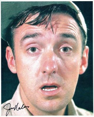 Jim Nabors Signed The Andy Griffith Show 8x10 W/ Funniest Closeup Of Gomer