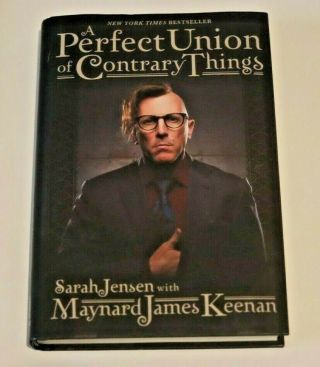 Maynard James Keenan Signed Book Tool Puscifer A Perfect Circle