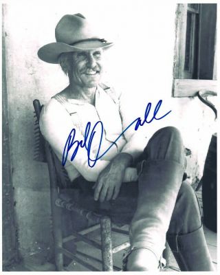 Robert Duvall Hand - Signed Lonesome Dove 8x10 Authentic W/ Gus On Front Porch