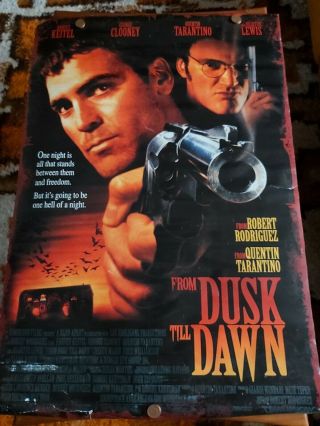 From Dusk Till Dawn One Sheet Movie Poster 1995