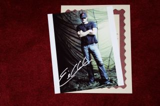 Eric Church Photograph Handsigned 8 X 10,  With