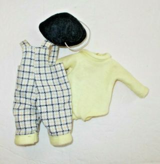Vintage Vogue Ginny Doll Gym Kids Outfit With Felt Hat 29 1955