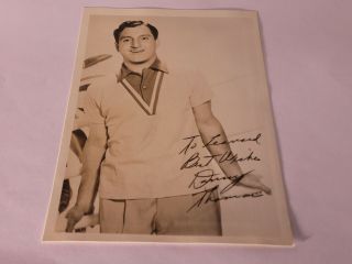 Danny Thomas Signed Photograph - 1950s?1940s?autograph - Actor/comedian - 5x7in