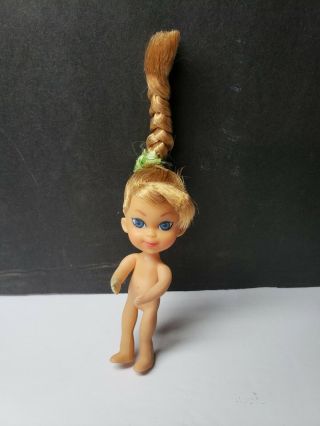 Vintage 1960s Liddle Kiddle Doll Mattel With Blonde Ponytail Hair