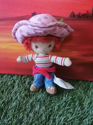 Strawberry Shortcake Plush Toy Doll 2003 7”