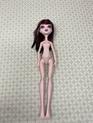 Monster High Doll Draculaura Skull Shores Swim Beach Mattel 2008 Nude
