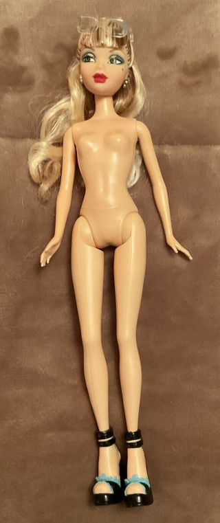 My Scene Delancey 2004 Target Exclusive Barbie Mattel Nude W/ Shoes Earrings