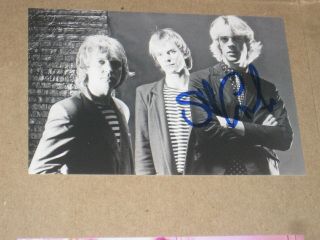Drummer Stewart Copeland Signed 4x6 Photo The Police Sting Autograph 1