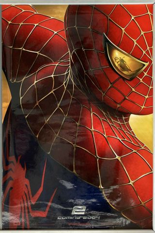 Cinema Poster: Spider - Man 2 2004 (advance One Sheet) Tobey Maguire Kirsten Dunst