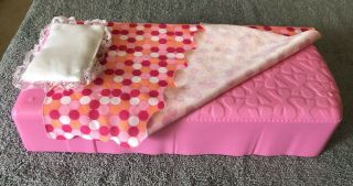 2015 Barbie Dream House Replacement Bed Pillow And Blanket