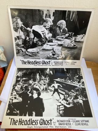 The Headless Ghost Lobby Cards 1959