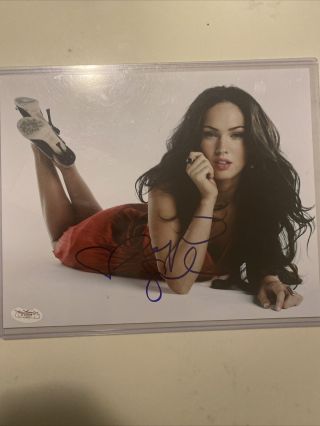 Megan Fox Autographed Signed 8x10 Photo Psa/dna