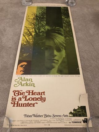 The Heart Is A Lonely Hunter (1968) Us Insert Cinema Poster