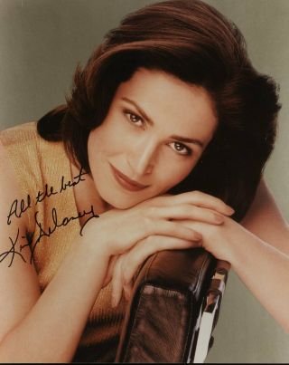Kim Delaney Signed 8x10 Photo All My Children Nypd Blue Army Wives