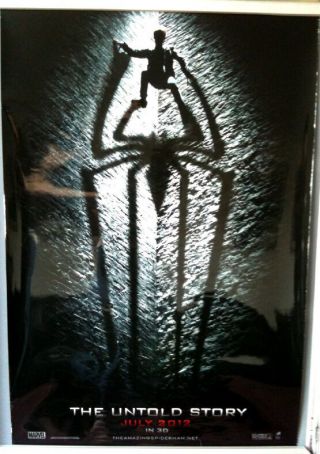Cinema Poster: Spider - Man,  The 2012 (one Sheet Advance) Andrew Garfield