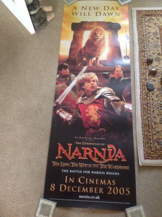 Film Poster Narnia 2005 The Lion,  The Witch And The Wardrobe Heavyweight Card Big