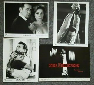 The Believers Martin Sheen 1987 Press Kit With Photos