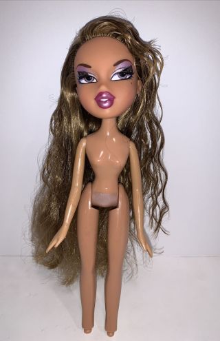 Bratz Girlz Nite Out Yasmin Doll Nude No Clothes No Shoes Rooted Lashes Read