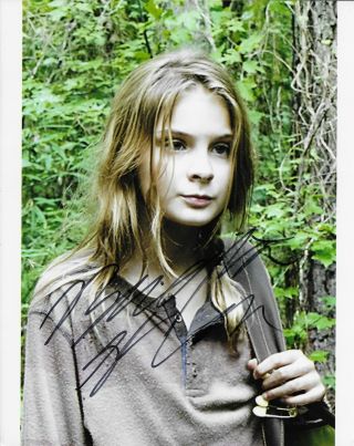 Brighton Sharbino The Walking Dead Autographed Photo Signed 8x10 3 Lizzy Samuel