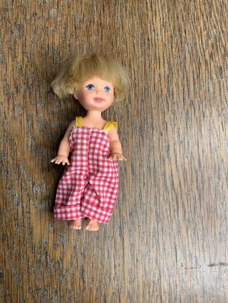 Vintage Mattel Kelly Tommy Boy Doll 1994 Blue Eyes Blonde Hair Barbie