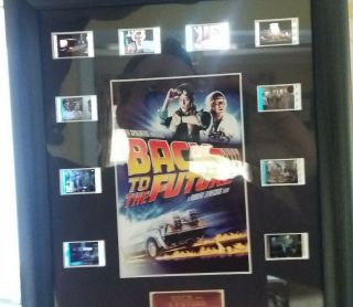 Back To The Future 1985 Authentic 35mm Movie Film Cell x 10 3