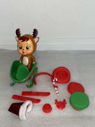 Cry Babies Magic Tears Christmas Ruthy Reindeer