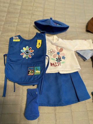 Girl Scouts Daisy,  Brownie,  Junior Outfits.  18”inch Doll - fits American Girl 2