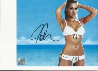Jessica Alba/ Fantastic Four,  Sin City,  Bikini Signed Autograph 8x10 Matte W/coa