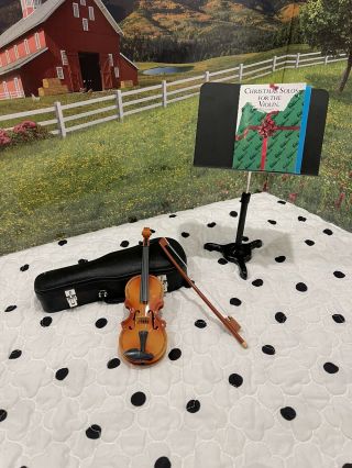 American Girl Violin Set - Includes Music Stand,  Violin,  Bow,  And Music Book