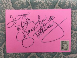 Grace Lee Whitney - Star Trek Vi: The Undiscovered Country - Autographed 1978