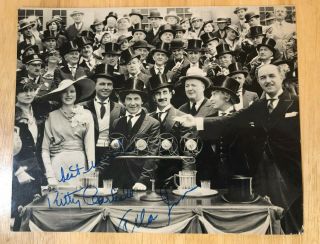 Kitty Carlisle & Alan Jones Hand Signed Photo Autographed A Night At The Opera
