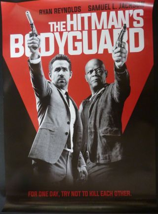 The Hitmans Bodyguard 2017 One Sheet Poster Ryan Reynolds Samuel L Jackson