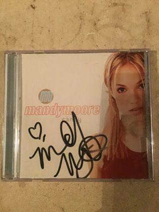 Mandy Moore Autographed Signed Candy Cd
