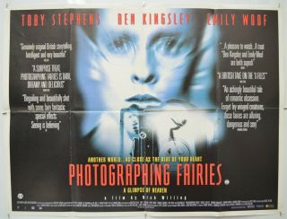 Photographing Fairies (1997) Cinema Quad Movie Poster - Toby Stephens