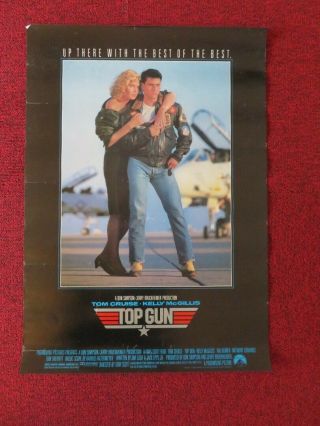 Top Gun Us Rolled (24 " X17 ") Poster Tom Cruise Kelly Mcgillis Val Kilmer 1986