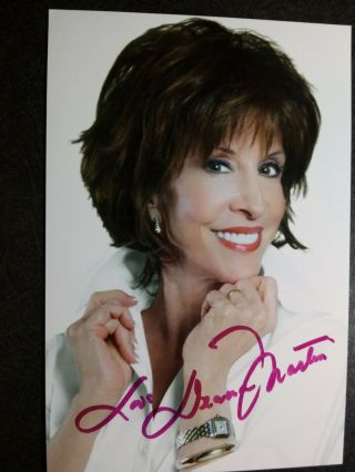 Deana Martin Authentic Hand Signed Autograph 4x6 Photo - Dad Is Dean Martin