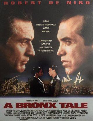 A Bronx Tale 11x14 Photo Signed By Lillo Brancato And Taral “jane” Hicks