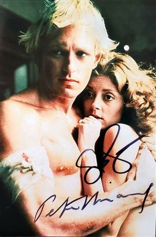 Susan Sarandon And Peter Hinwood (rocky Horror) Signed/autographed 6x4 Photo
