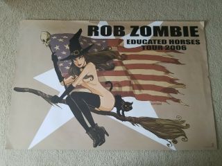 Rob Zombie Educated Horses Tour 2006 Store Promo Poster 24x36 - R1216b