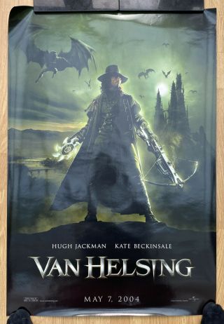 Cinema Poster Van Helsing 2004 Us 1 Sheet Hugh Jackman Kate Beckinsale