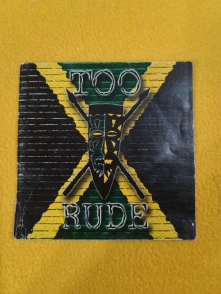 Too Rude Cd Booklet Signed By Dog Boy Robert Rogers Kottonmouth Kings Raggae