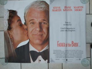Father Of The Bride Single - Sided Cinema Quad Poster - Steve Martin 1991
