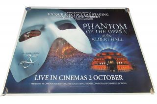Phantom Of The Opera At The Albert Hall Concert Uk Quad Poster D/s