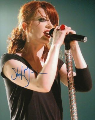 Shirley Manson Garbage Singer Signed 8x10 Photo With